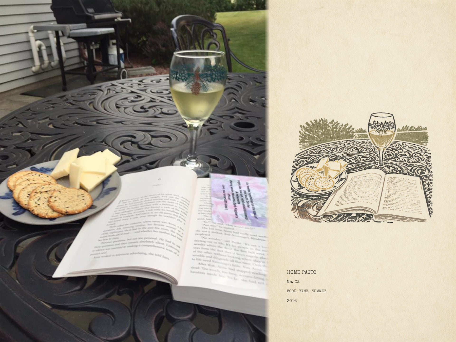 Memory: Home Patio Reading