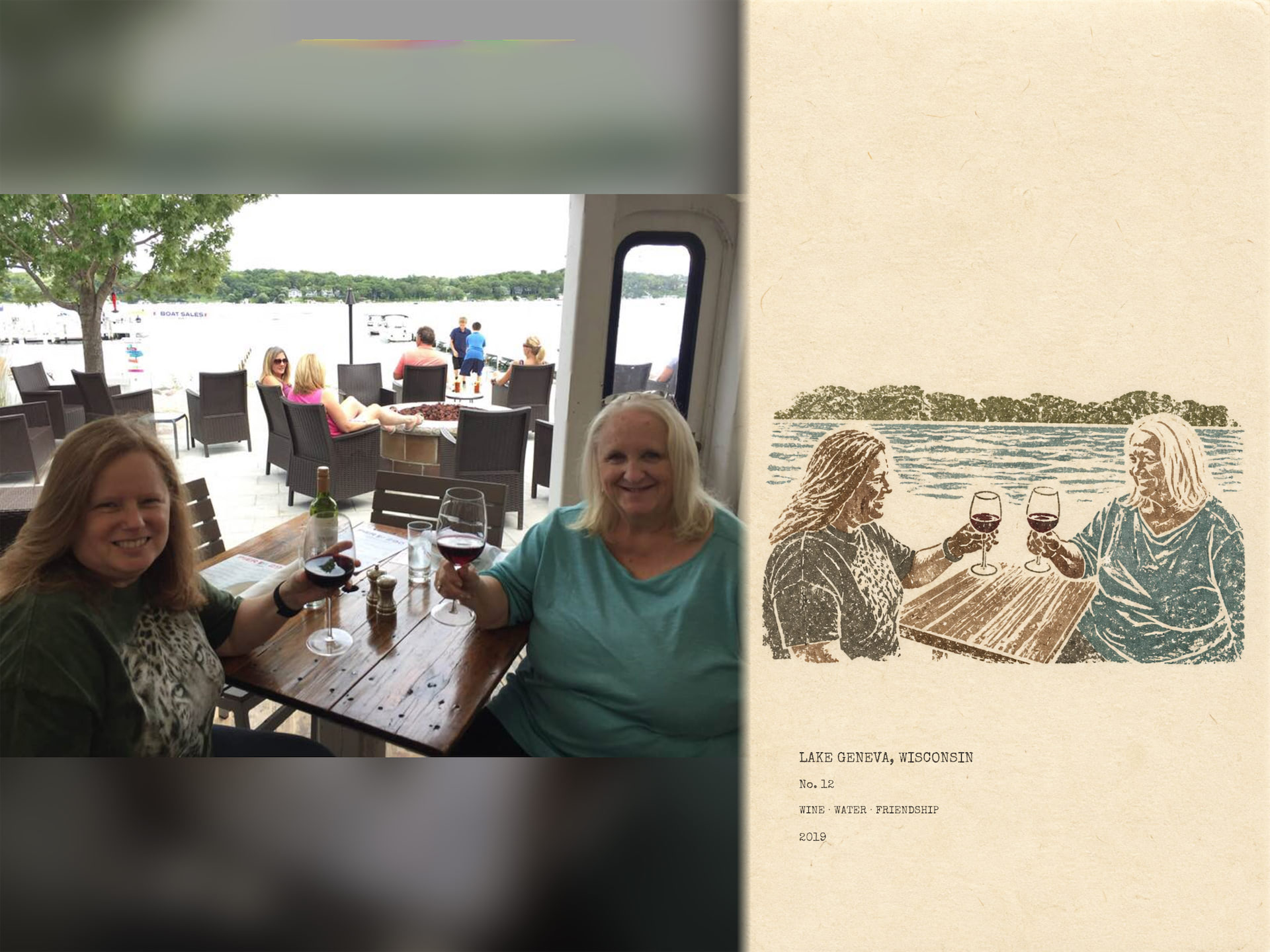 Memory: Lake Geneva Toast
