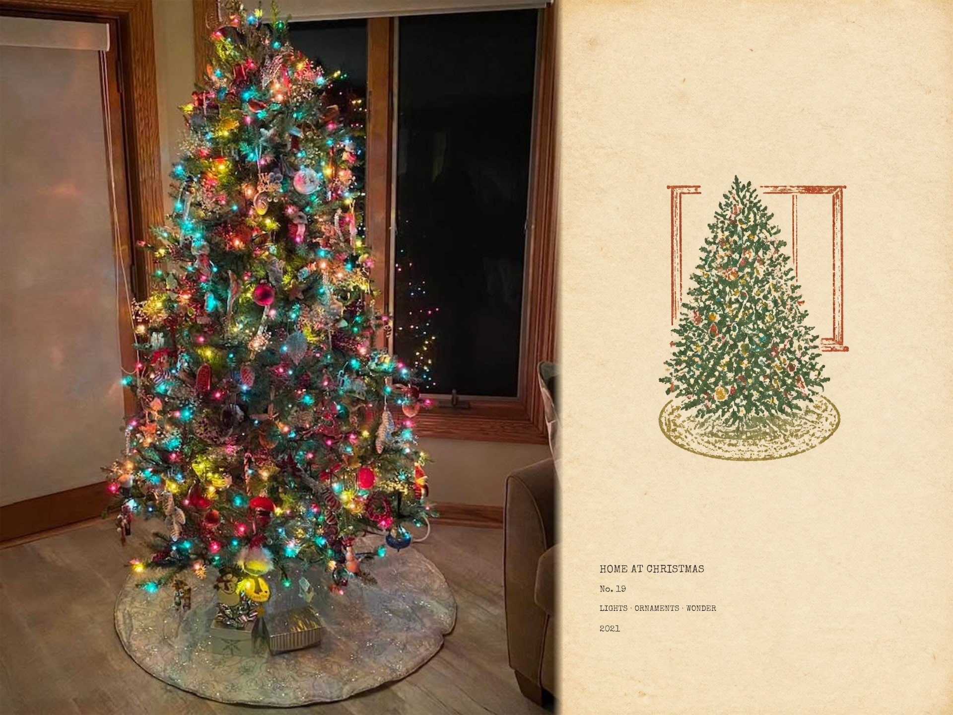 Memory: Home Christmas Tree